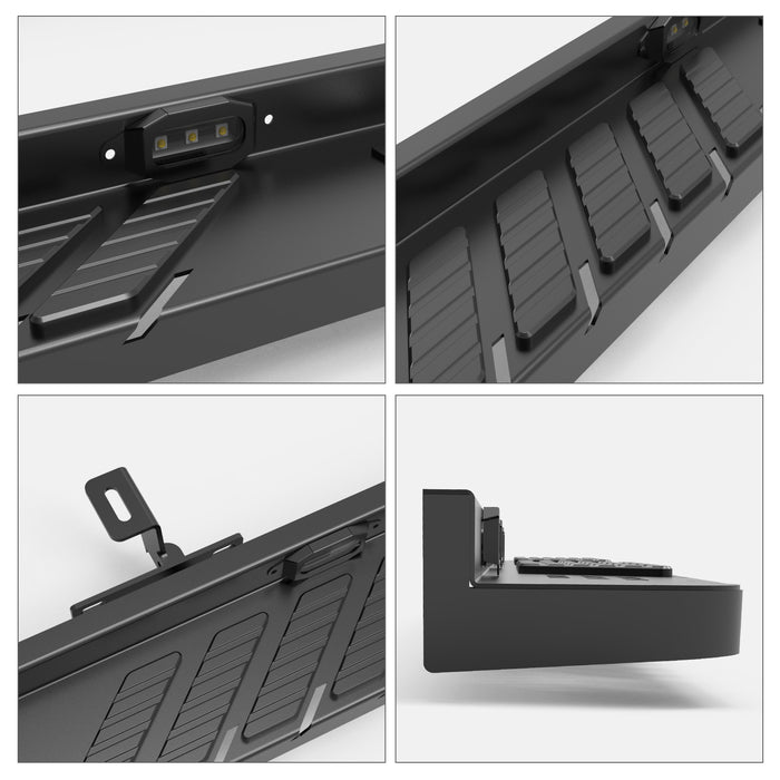 Marchepieds latéraux WOLFSTORM pour Jeep Gladiator JT 4 portes