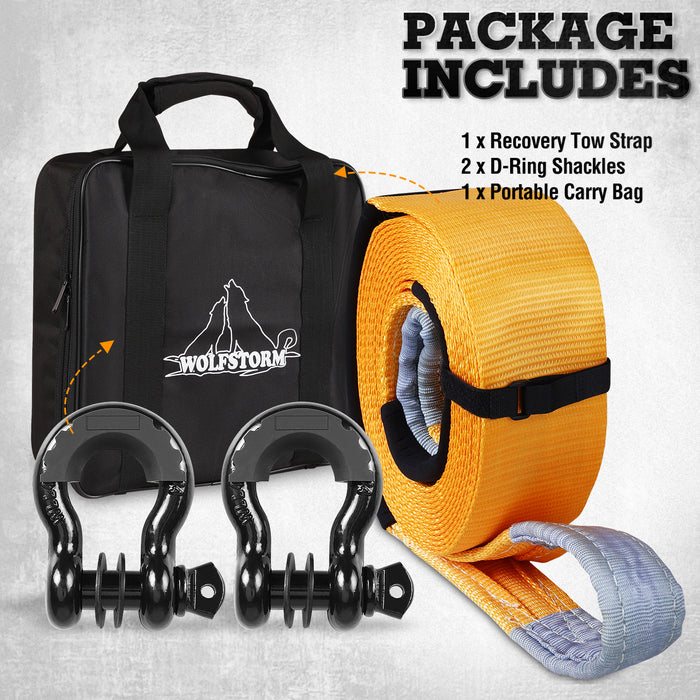 Kit de sauvetage de remorquage hors route d'urgence WOLFSTORM