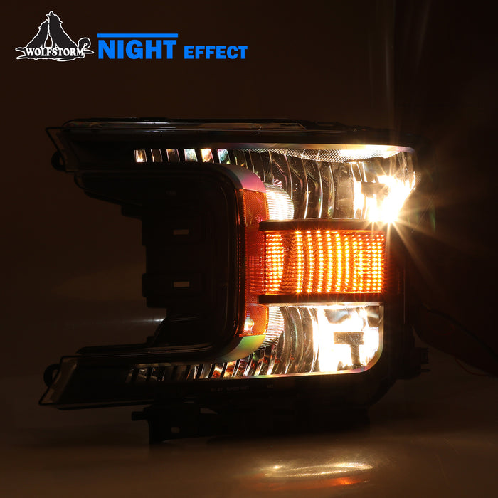 WOLFSTORM Headlight Assembly for 2018-2020 Ford F150