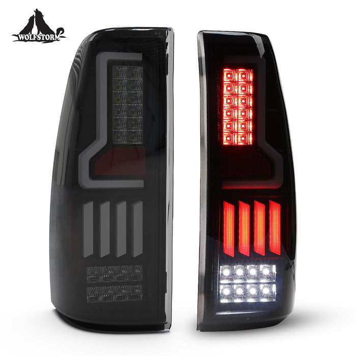 WOLFSTORM LED Tail Lights for 1999-2006 Chevy Silverado 1500 2500 3500 LED Tail Lights