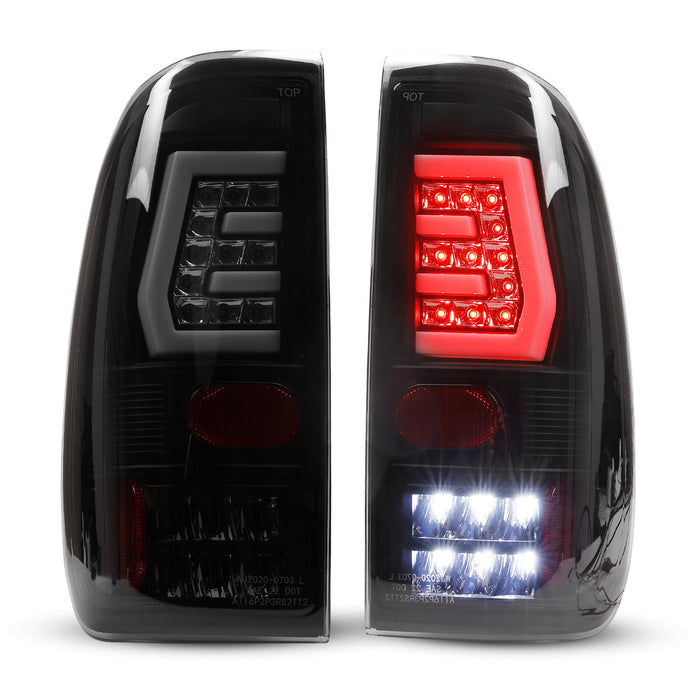 WOLFSTORM LED Tail Light Fit for 2000-2007 Ford F-250 Super Duty