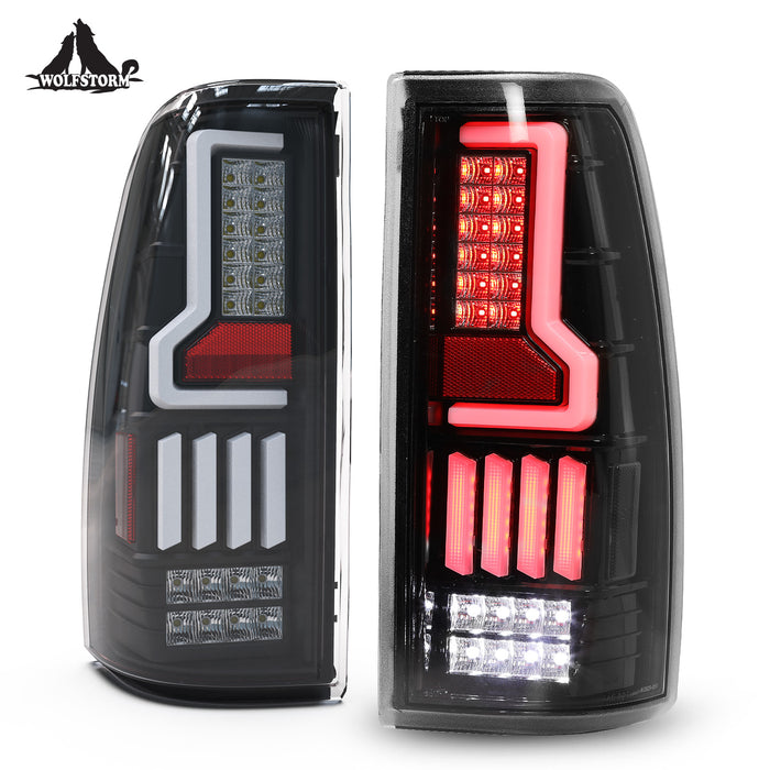WOLFSTORM LED Tail Lights for 1999-2006 Chevy Silverado 1500 2500 3500 LED Tail Lights