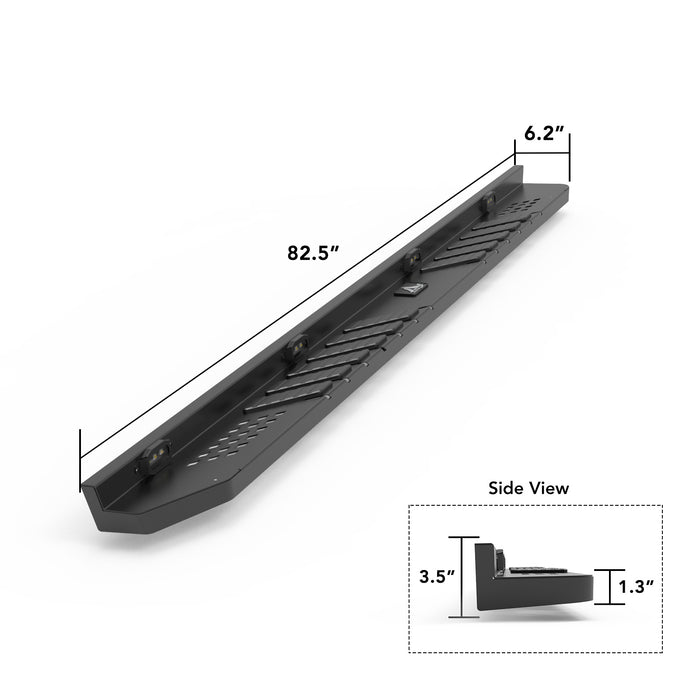 Marchepieds latéraux WOLFSTORM pour Jeep Gladiator JT 4 portes