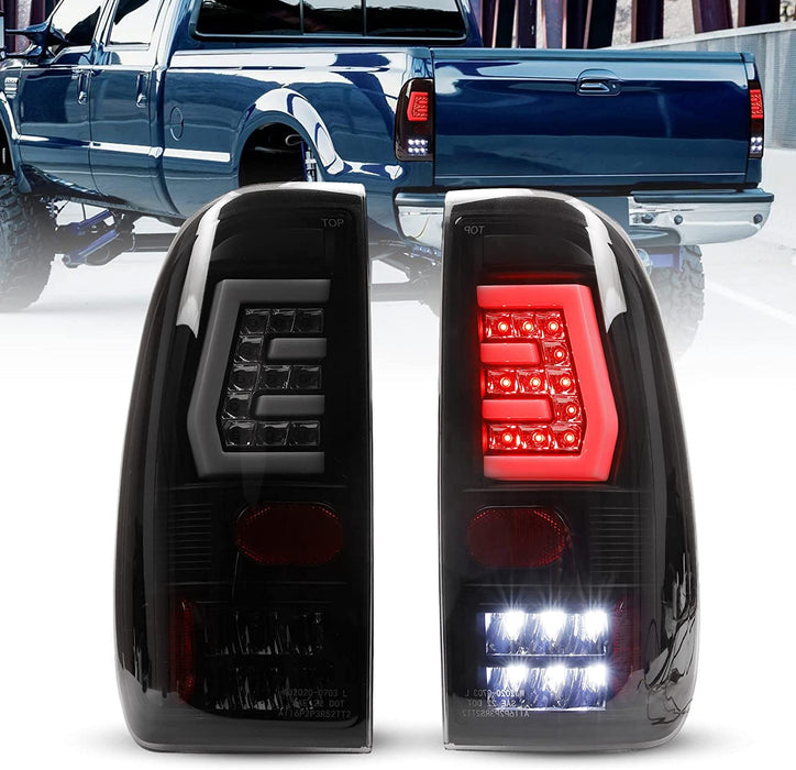 WOLFSTORM LED Tail Light Fit for 1997-2003 Ford F-150 and 2004 F-150 Heritage - WOLFSTORM 