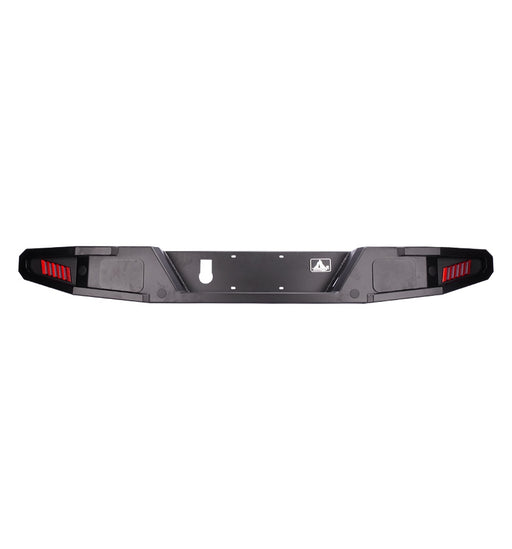 Full-Width Rear Bumper with LED Lights for 2019-2023 Jeep Gladiator JT - WOLFSTORM 