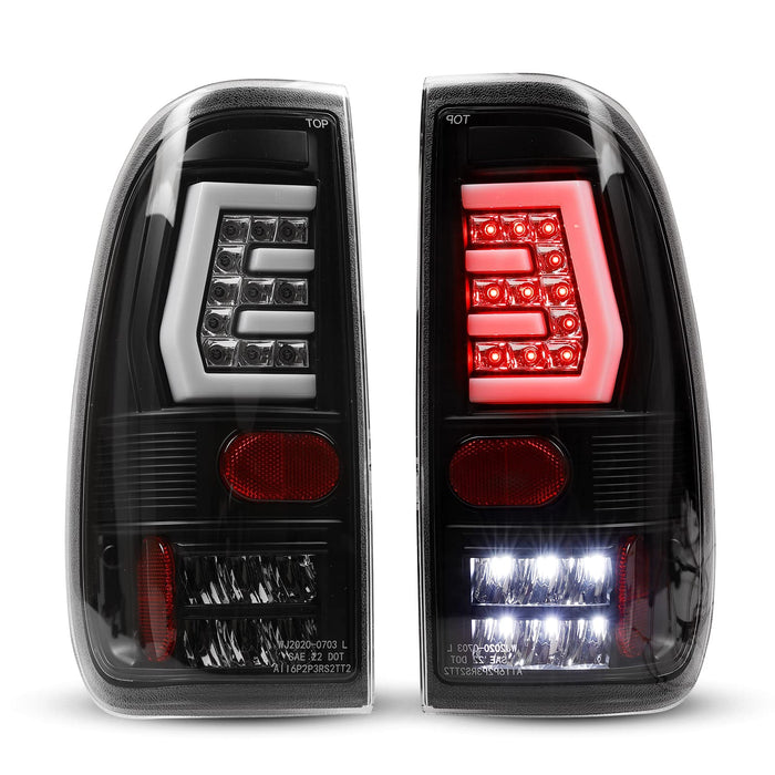 WOLFSTORM LED Tail Light Fit for 1997-2003 Ford F-150 and 2004 F-150 Heritage