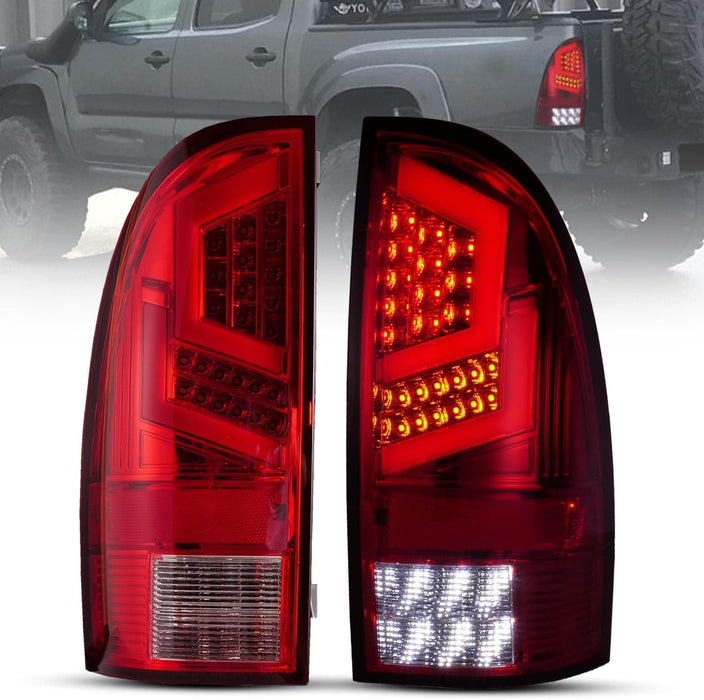 WOLFSTORM Tail Lights for 2005-2015 Toyota Tacoma Pickup Truck - WOLFSTORM 