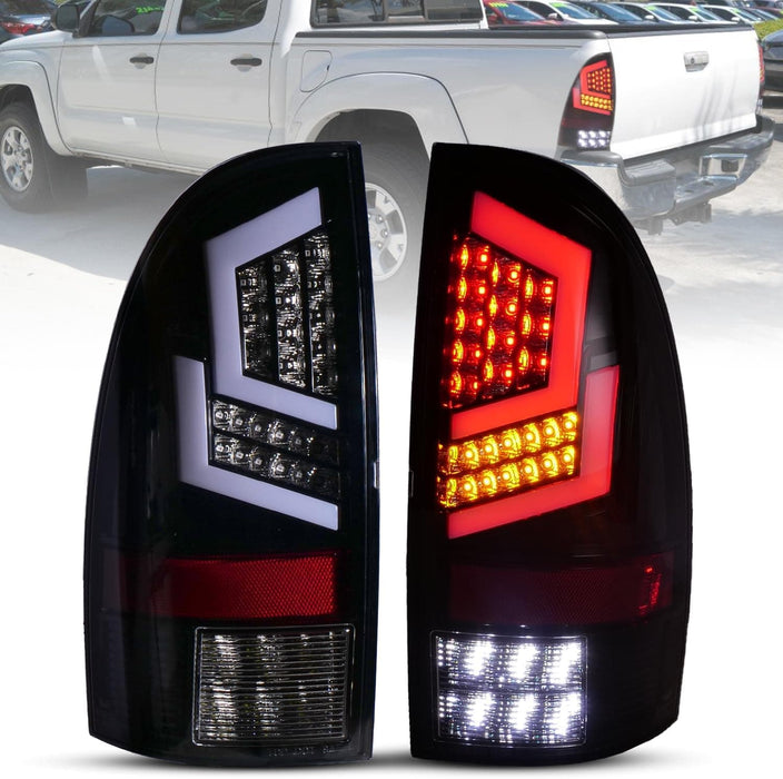 WOLFSTORM Tail Lights for 2005-2015 Toyota Tacoma Pickup Truck - WOLFSTORM 