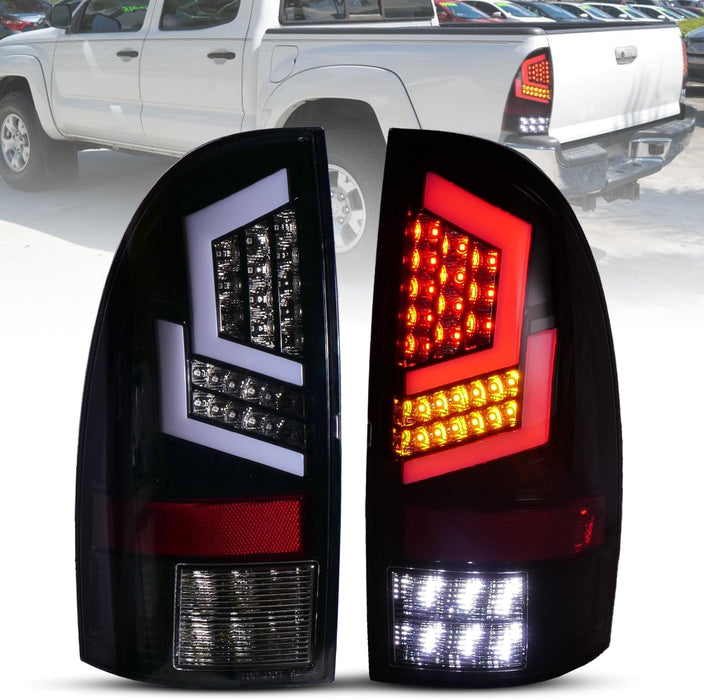 WOLFSTORM Tail Lights for 2005-2015 Toyota Tacoma Pickup Truck