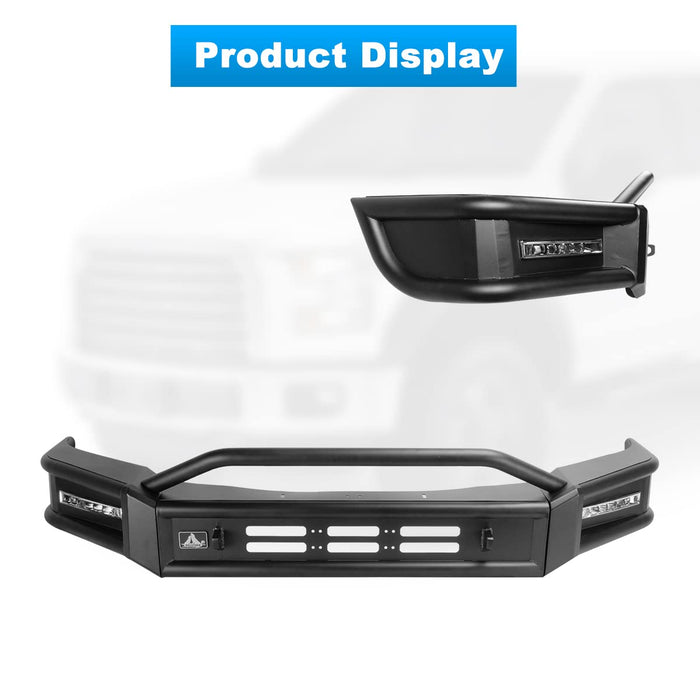 WOLFSTORM Front Bumper compatible with 2018-2020 Ford F-150 - WOLFSTORM 