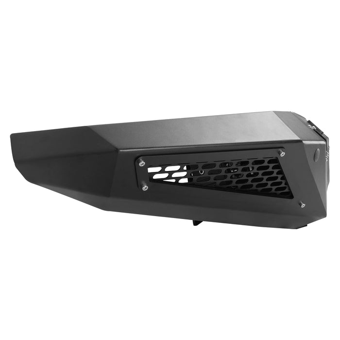 WOLFSTORM Front Bumper Replacement for 2021-2023 Ford Bronco with LED Lights, and Sensor Holes