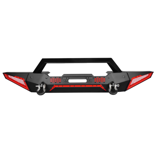 WOLFSTORM Front Bumper for Jeep Wrangler JK/JKU, Wrangler JL/JLU, and Gladiator JT - WOLFSTORM 