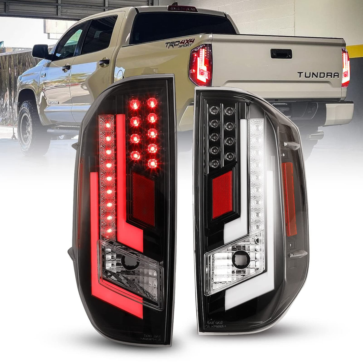 WOLFSTORM LED Tail Light for 2014-2021 Toyota Tundra