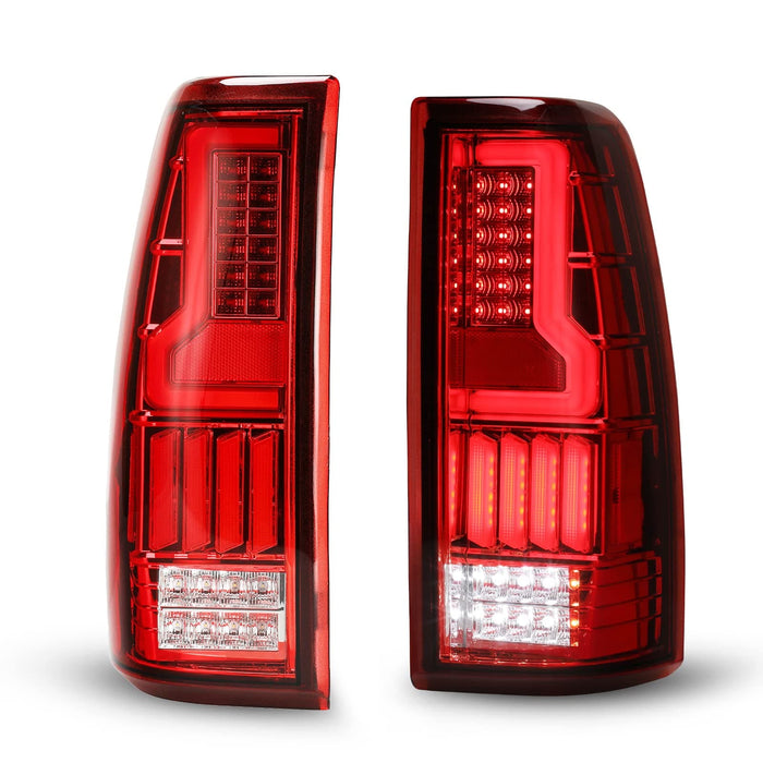 WOLFSTORM LED Tail Lights for 1999-2006 Chevy Silverado 1500 2500 3500 LED Tail Lights - WOLFSTORM 