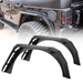 WOLFSTORM Rear Fender Flares for 2007-2018 Jeep Wrangler JK with LED Sequential Turn Lights