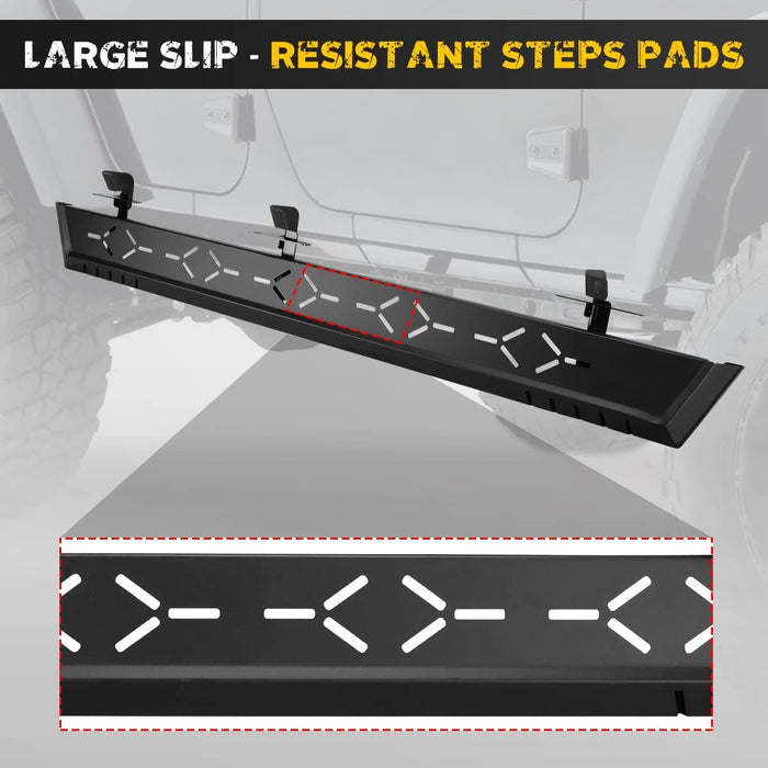 Side Steps for 2021-2022 Ford Bronco (4 Doors ONLY) - WOLFSTORM 