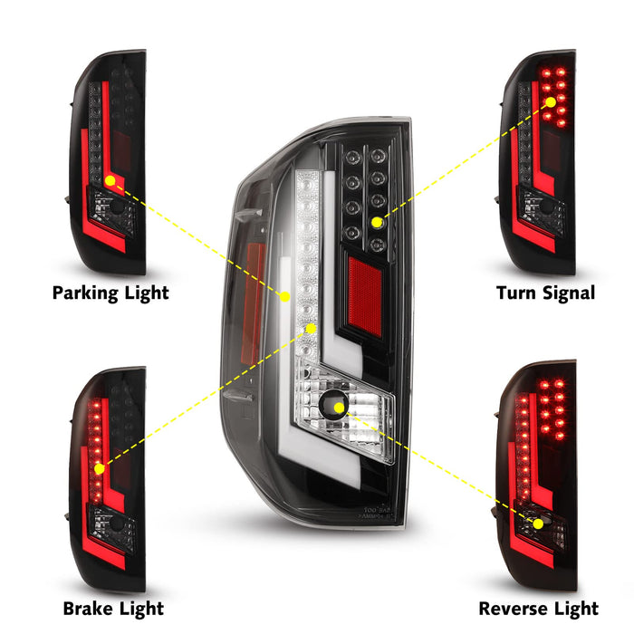 WOLFSTORM LED Tail Light for 2014-2021 Toyota Tundra
