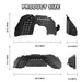 WOLFSTORM Front and Rear Inner Fenders Liners for Jeep Gladiator JT - WOLFSTORM 