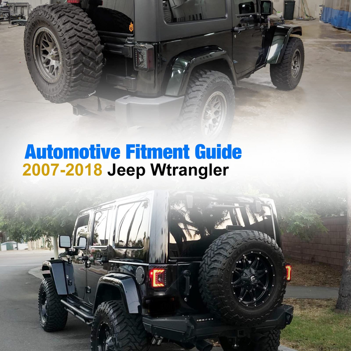 LED Tail Light for 2007-2018 Jeep Wrangle JK/JKU